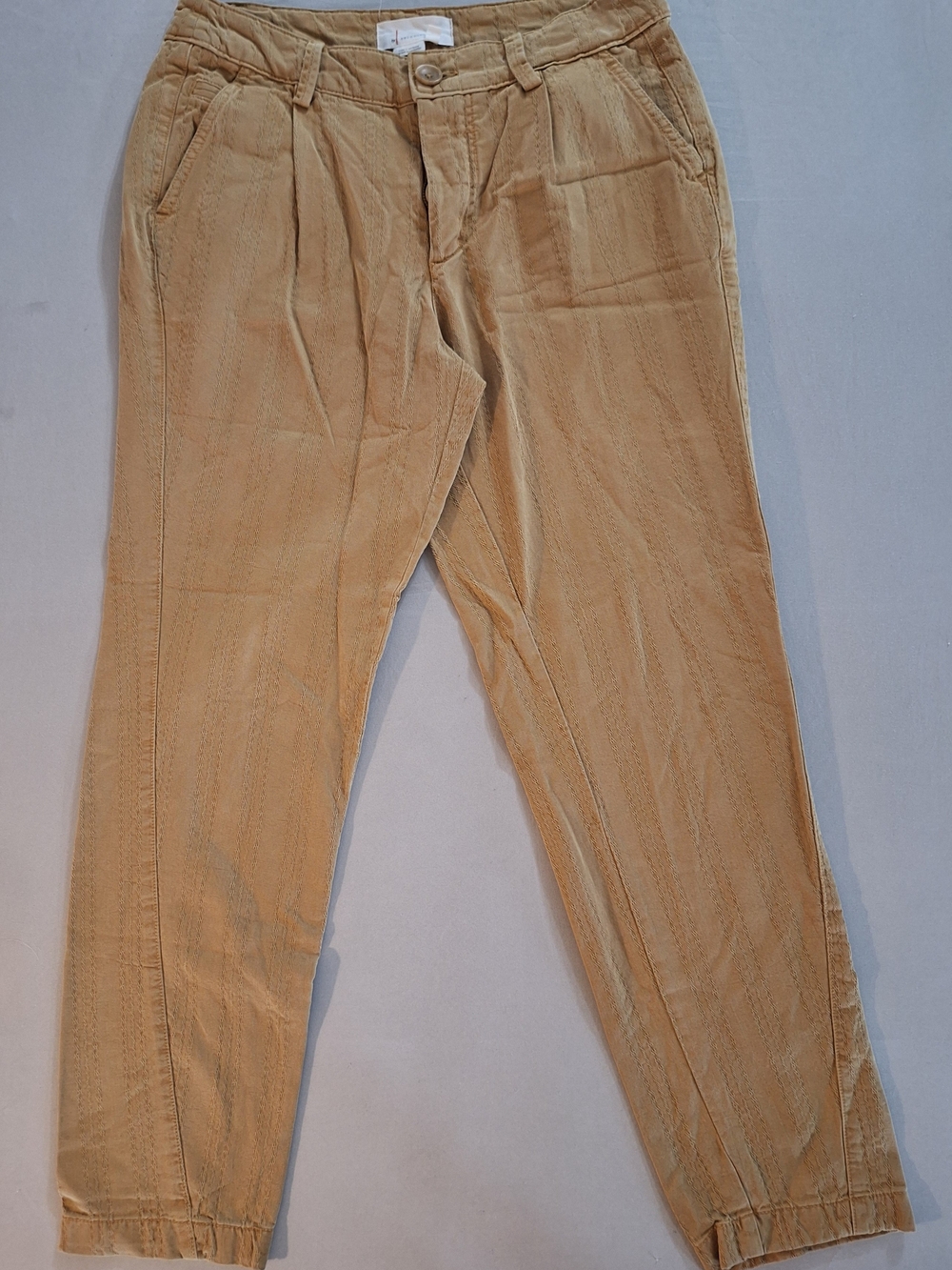 Cloth & Stone by Anthropologie Scout Slim Pleated Tapered Pants - Size 26